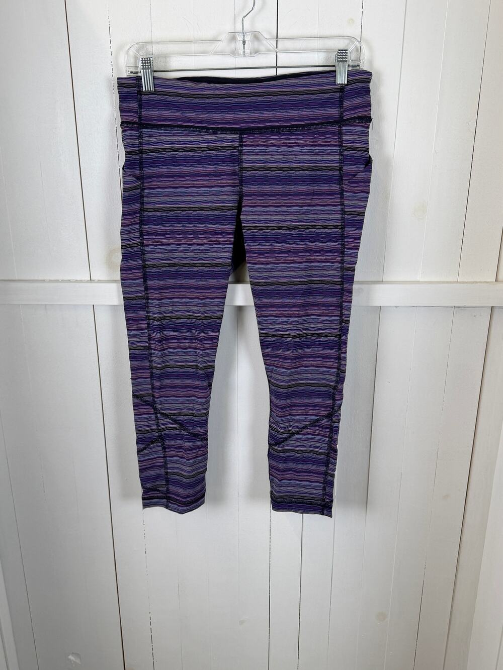 Lululemon Purple Ankle Leggings Size 10 Excellent Condition